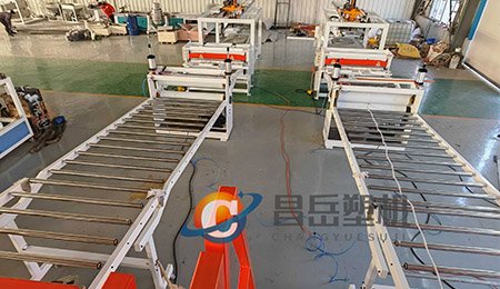PVC marble sheet / UV board production line